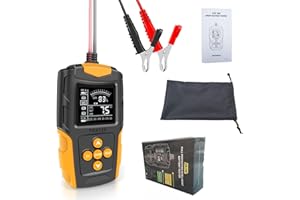 12v & 24v Battery Tester for Wet/Gel/SLA/Flooded/EFB/Lead-Acid/AGM Battery,Battery Analyzer Test Tool Digital Tester for Batt