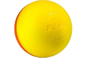 Pearl Guardian Sports Dual X Greaseless Lacrosse Balls - Dual Color Design for Better Tracking - SEI Certified to Meet NOCSAE & NCAA Standards - Made in USA