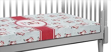santa crib sheet