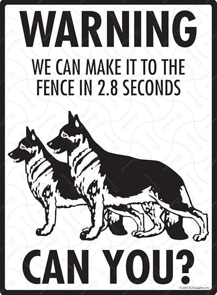 beware of german shepherd