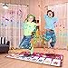 Music Piano Mat, Piano Keyboard Playmat Dance Mat Electronic Music Mat Touch Play Blanket 39.4