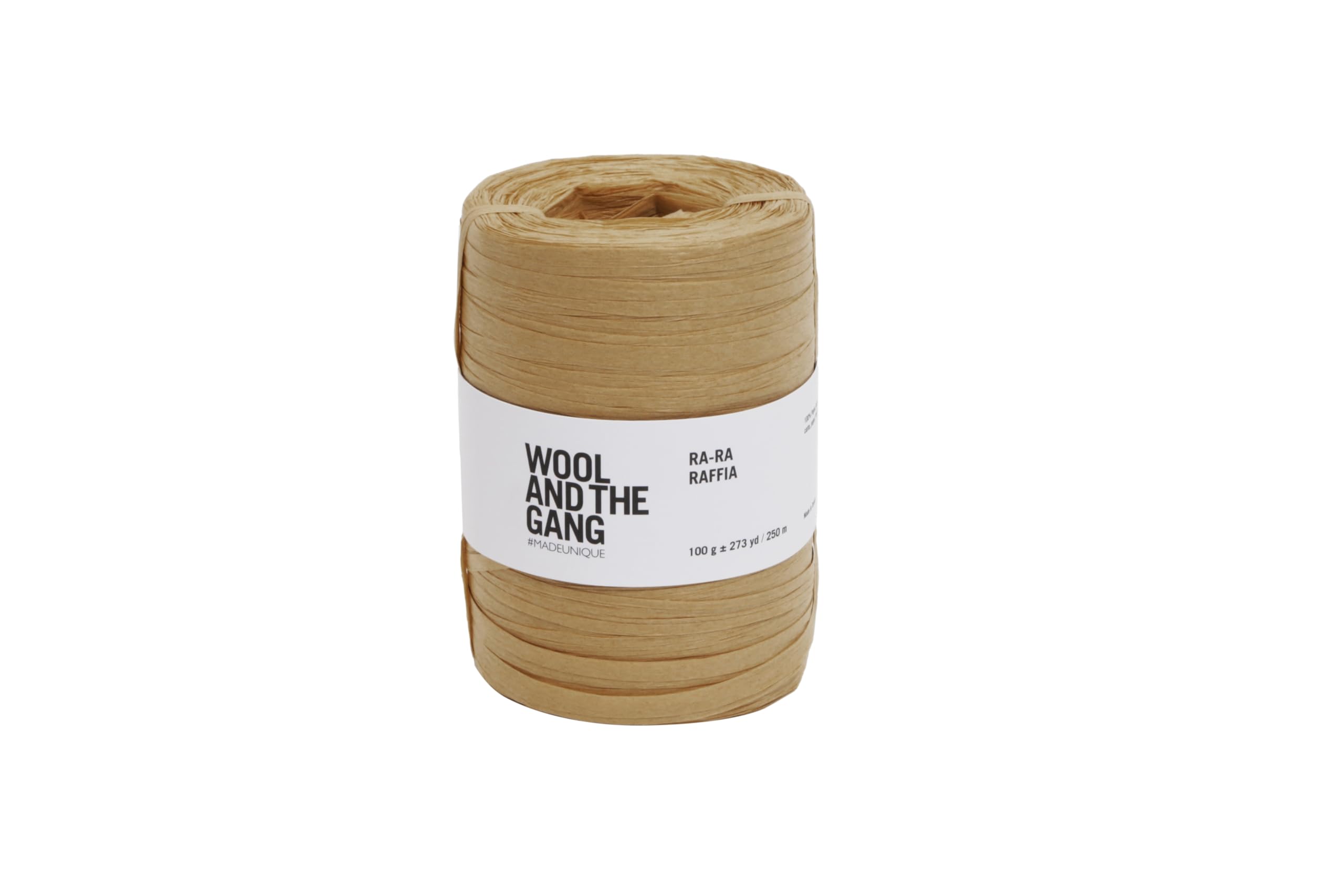 Wool and the Gang Ra Ra Raffia, Tropez Tan (221), 100g