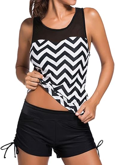 womens tankini sets with shorts