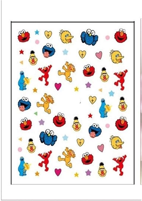 Amazon Co Jp Rswj 漫画のキャラクター工場動物の森花柄3dネイルステッカー Color Qy19 015 ホーム キッチン