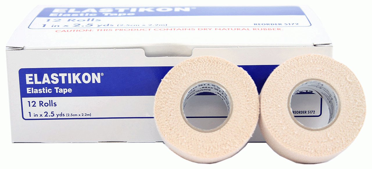 ELASTIKON Elastic Tape One Roll 2'' x 180'' Stretched