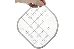 Curved Corner Cutting Ruler for Sewing & Quilting