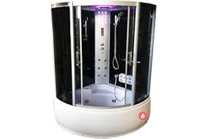 Whirlpool Bathtub and Shower Hydrotherapy Hot Tub Milan 51 with Heater