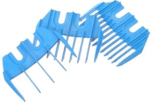 Operitacx Plastic Sheep Shears Guide 5/9/13 Tooth Attachments with Comfortable Handle for Electric Animal