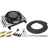Derale 13950 Atomic-Cool Remote Cooler , Black