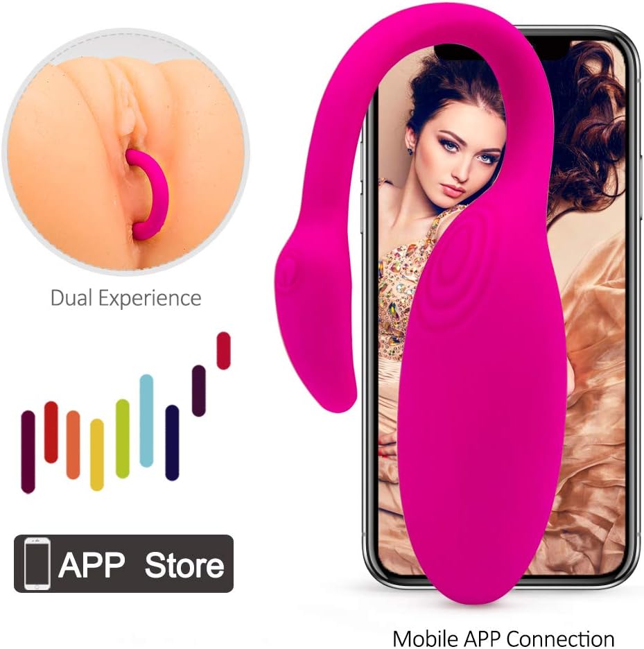 Long Distance App Bluetooth Remote Invisible G Spotter Vibrant Electric Sti`mulation Vibrartõr Sê-x Wearable Toys for Women G Spotter Six Toys Clitorls Vibarant Bedroom,Bathroom,Couples.iOS Android