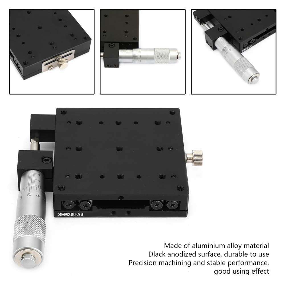 Manual X Linear Stage,Micrometer Fine Tuning Slide Table - Image 4