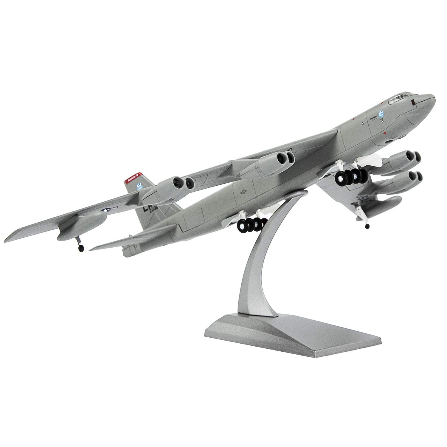 HANGOU B-52 Fighter Aeroplane Model 1:200 Scale Metal Aircraft Model for Adults, Collectors, Military History/Aviation Enthusiasts