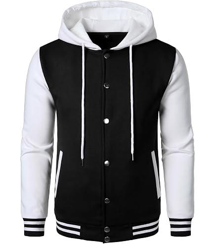 Mitchell & Ness HBCU Varsity Jacket, White Polyester Satin, Mens