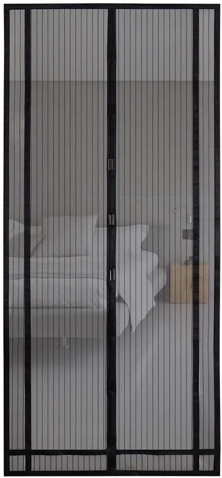 Magnetvorhang Insektenschutz 80x230 Cm – Mit Klebemontage Für Balkon-, Keller- & Terrassentür