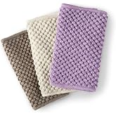 Norwex Counter Cloths 3 pack - Reusable Microfiber Cleaning Cloths - High Absorbency, Use with Water Only