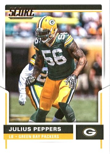 Amazon Com 2017 Score 82 Julius Peppers Green Bay Packers Football Card Collectibles Fine Art