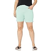 Gloria Vanderbilt Women's Amanda High Rise Pull on Short Standard