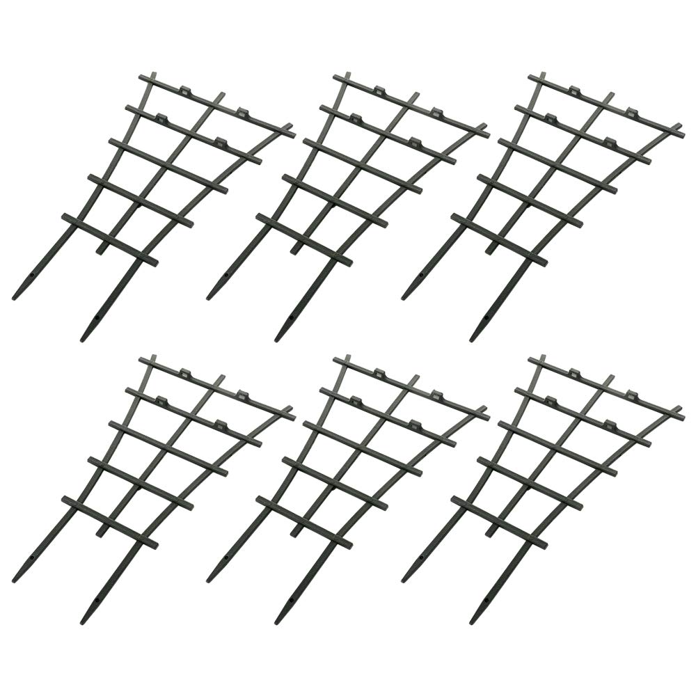 JYCRA Climbing Plants Support, 6-Pack DIY Garden Plant Pot Mini Climbing Trellis Plant Support Cages for Climbing Plants and Vine