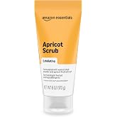 Amazon Essentials Exfoliating Apricot Face Scrub, Facial Cleanser, 6 Fluid Ounce