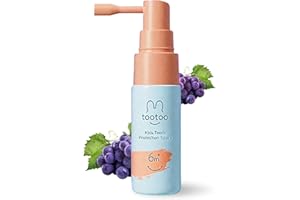 TooToo Kids Oral Spray, Xylitol Toothpaste Helper for Newborn to Kids, Grape Flavor, Toddler Essentials