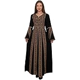 TAMRRA for Womens Abayas - Embroidered Thobe for Women
