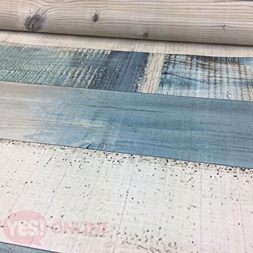 Wood Effect Wallpaper Wooden Distressed Panel Board Realistic Modern Luxury