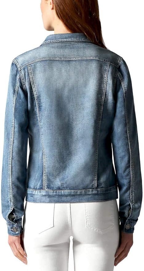 costco white jean jacket