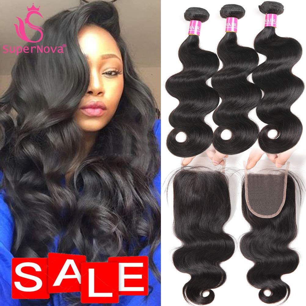 Amazon Com Supernova 8a Brazilian Virgin Hair Body Wave 3