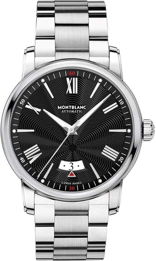 Amazon.com: Montblanc 4810 Automatic Black Dial Mens Watch ...