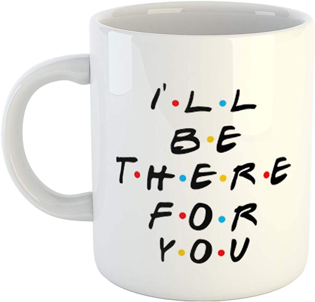 La Lady Store Ceramic Coffee Mug - 1 Piece, White, 330 ml