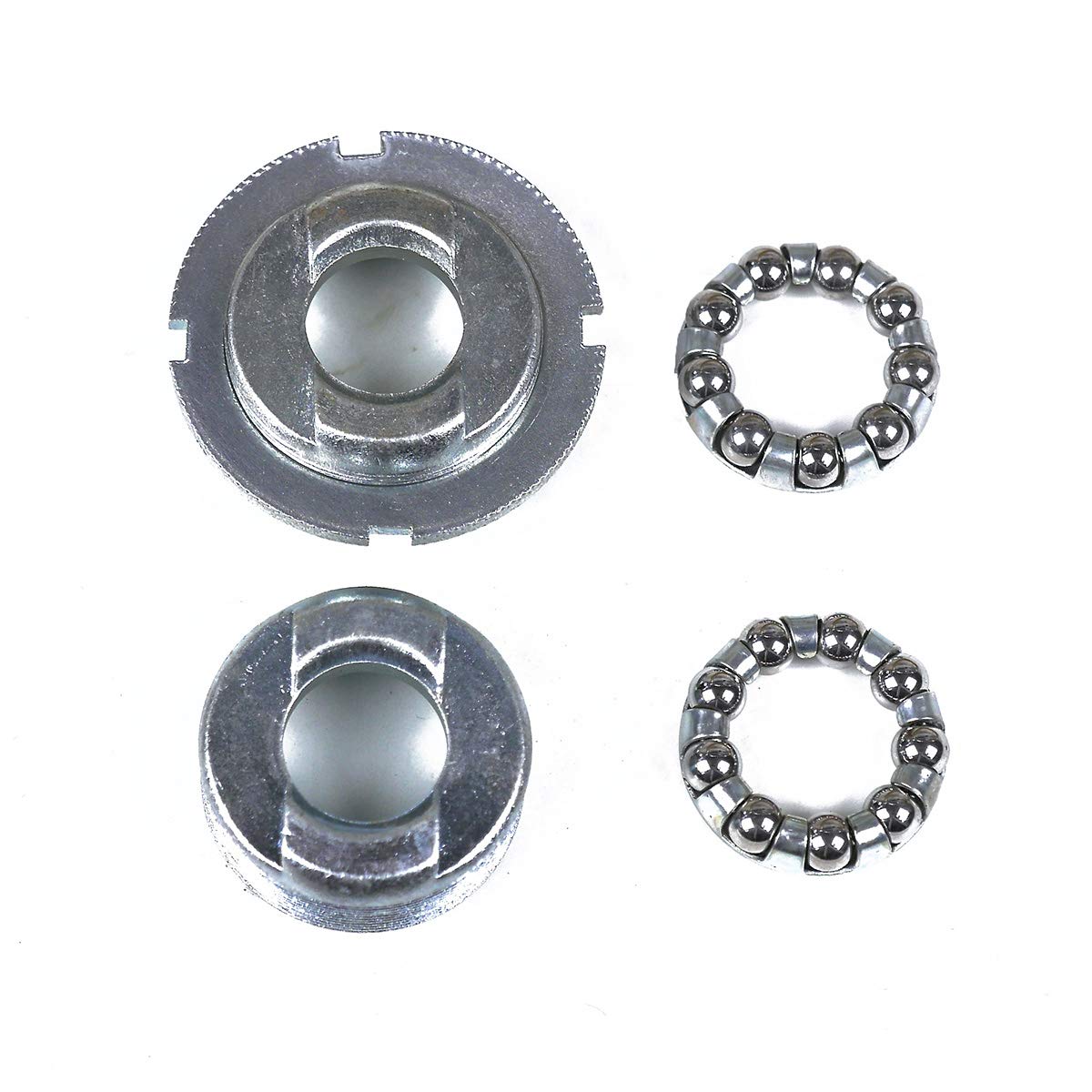 OldNewBikes Raleigh type bottom bracket cups and bearings diameter 34.8mm (1.37") 26 TPI for classic retro vintage bicycle