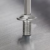 Drenky M4 x 10mm Stainless Steel Hex Socket Flanged Button Screws (50) view 7