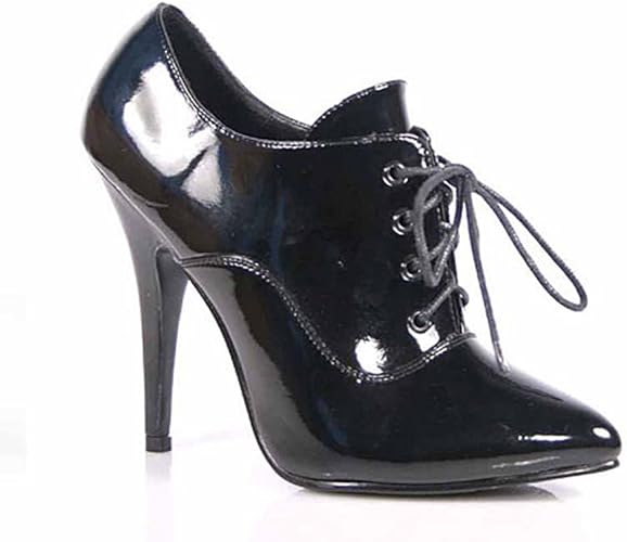 black lace up heels size 11