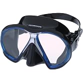 Atomic Aquatics SubFrame Mask, Medium Fit, Black/Blue