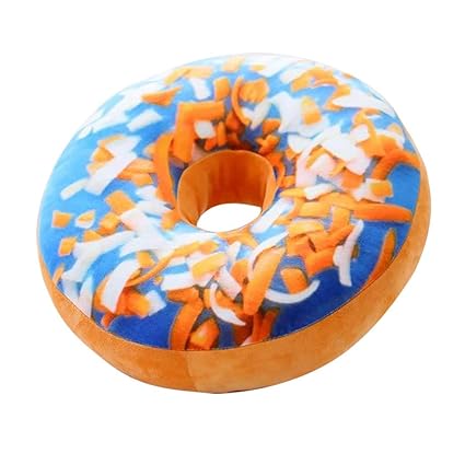 Amazon Com Icodod Fun Creative 3d Simulation Donut Shaped Pillow