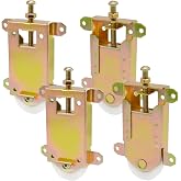 Prime-Line N 6598 Bypass Door Roller Assembly - 1-1/2" Nylon Ball Bearing, Adjustable Bracket