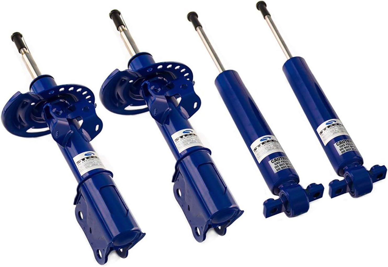 Steeda Pro-Action Struts and Shocks Compatible with 2015-17 Ford Mustang