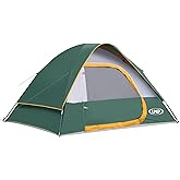 Camping Tent 2-4 Person Dome Tents | Waterproof Windproof Tent with Rainfly Easy Set up-Portable for Camping