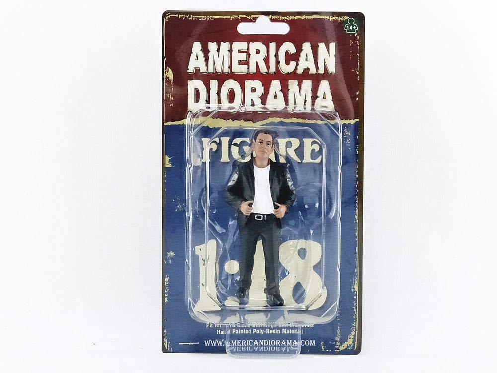 American Diorama 38183 Collectible Miniature Car Beige/Black