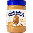 Peanut Butter & Co. Old Fashioned Smooth Peanut Butter, Non-GMO, Gluten Free, Vegan, No Sugar Added, 16 Ounce
