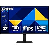 Samsung 27 inch FHD Monitor (1920x1080) with 100 Hz Refresh Rate, IPS Panel, 5 ms, Game Mode, Super Slim Design, Tilt Adjustm