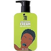Pardon My Fro Curl Enhancing Cream - Long Lasting Nourishing Cream for Defined, Bouncy Curls - 12 fl oz