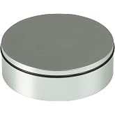 Pro-Ject Record Puck S, Elegant Aluminium Plate Weight to Reduce Unwanted Resonance (Silver)