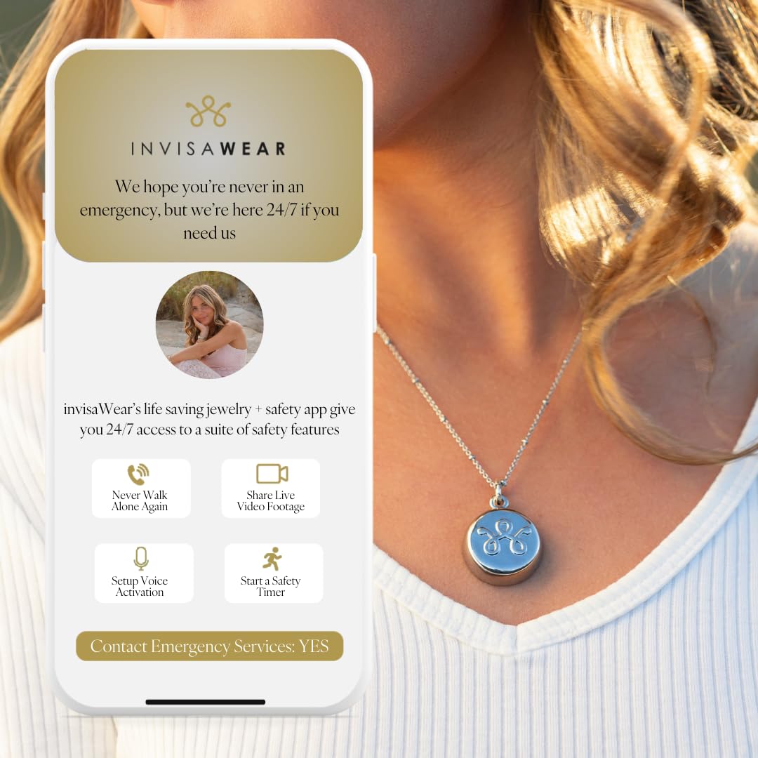 invisawear Smart Jewelry - Personal Safety Device-Bracelet