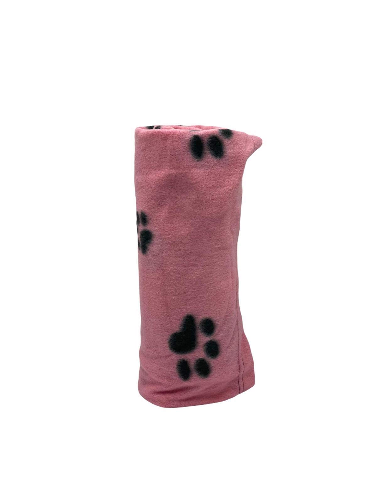 Dog Puppy Cat Fleece Soft Pet Blanket Suitable for Cat kitten Dogs & Puppies XL Size Pack of 2 & Medium Size Pack of 3 (1 X PINK XL)