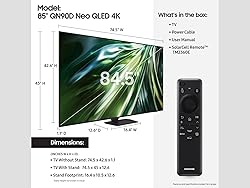 Samsung 75-Inch Class Neo QLED 4K QN90D Series Mini