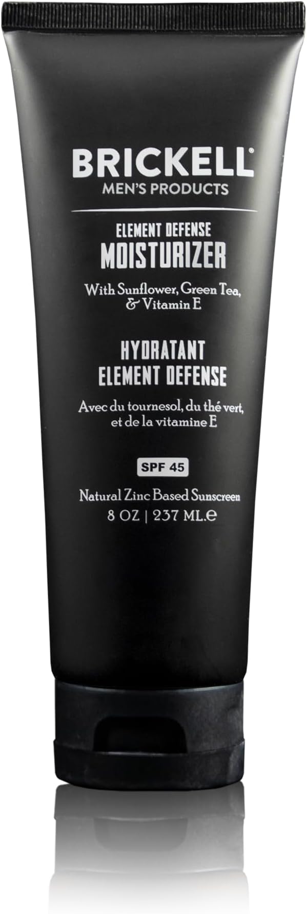 Brickell Men’s Element Defense SPF45 Moisturizer Unscented 236 ml