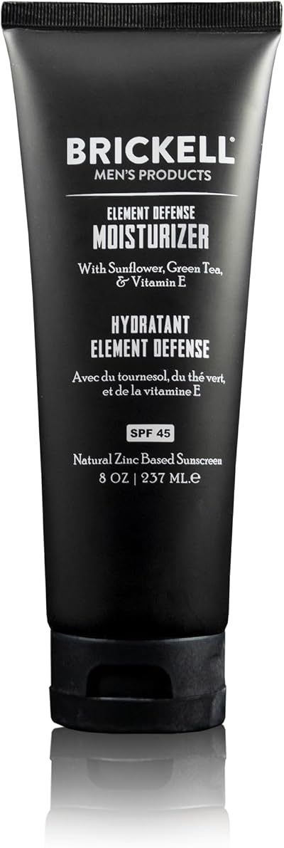 Brickell Men’s Element Defense SPF45 Moisturizer Unscented 236 ml