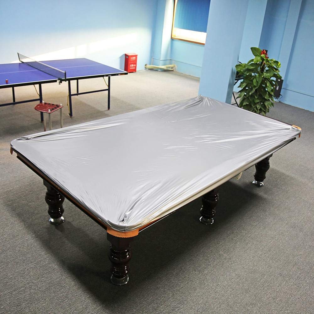 Greensen Pool Table Cover Dustproof Waterproof Oxford Cloth Breathable Cover for 8 Foot Pool Tables