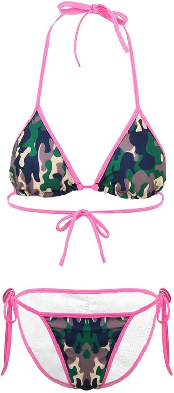 Niñas En Bikinis Cortos Parte Trasera